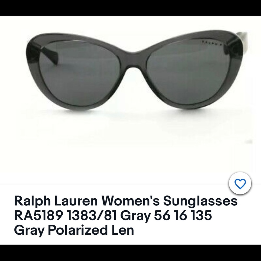 Ralph Lauren Polarized Cat eye sunglasses